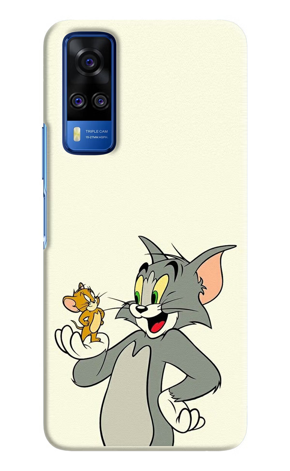 Tom & Jerry Vivo Y51A/Y51 2020 Hard Case Back Cover by Casekaro