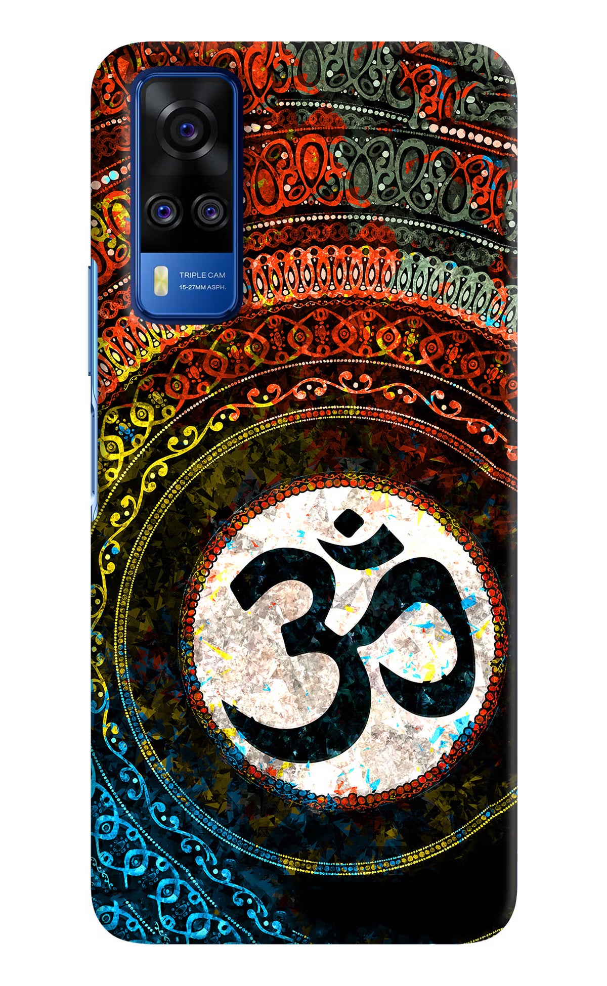 Om Cultural Vivo Y51A/Y51 2020 Hard Case Back Cover by Casekaro