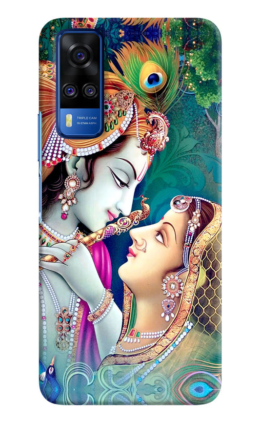 Lord Radha Krishna Vivo Y51A/Y51 2020 Hard Case Back Cover by Casekaro