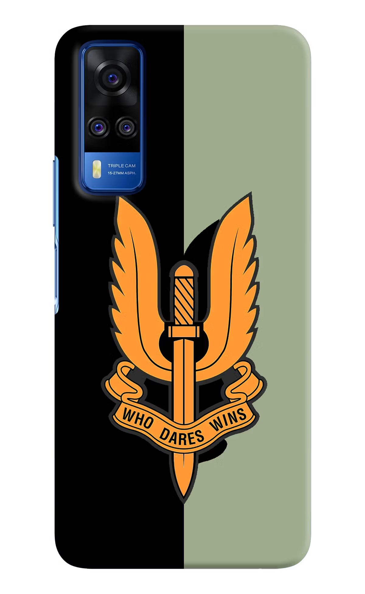 Balidan Logo Vivo Y51A/Y51 2020 Hard Case Back Cover by Casekaro