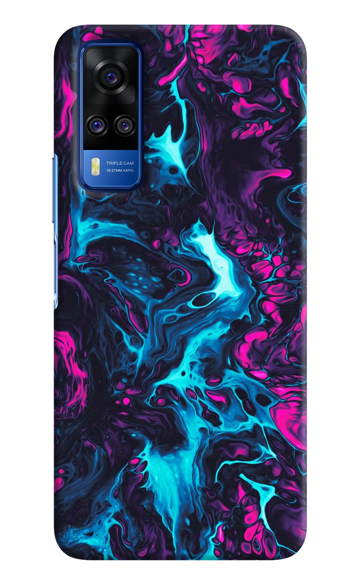 Abstract Vivo Y51A/Y51 2020 Hard Case Back Cover by Casekaro