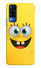 Sponge 1 Vivo Y51A/Y51 2020 Hard Case Back Cover by Casekaro