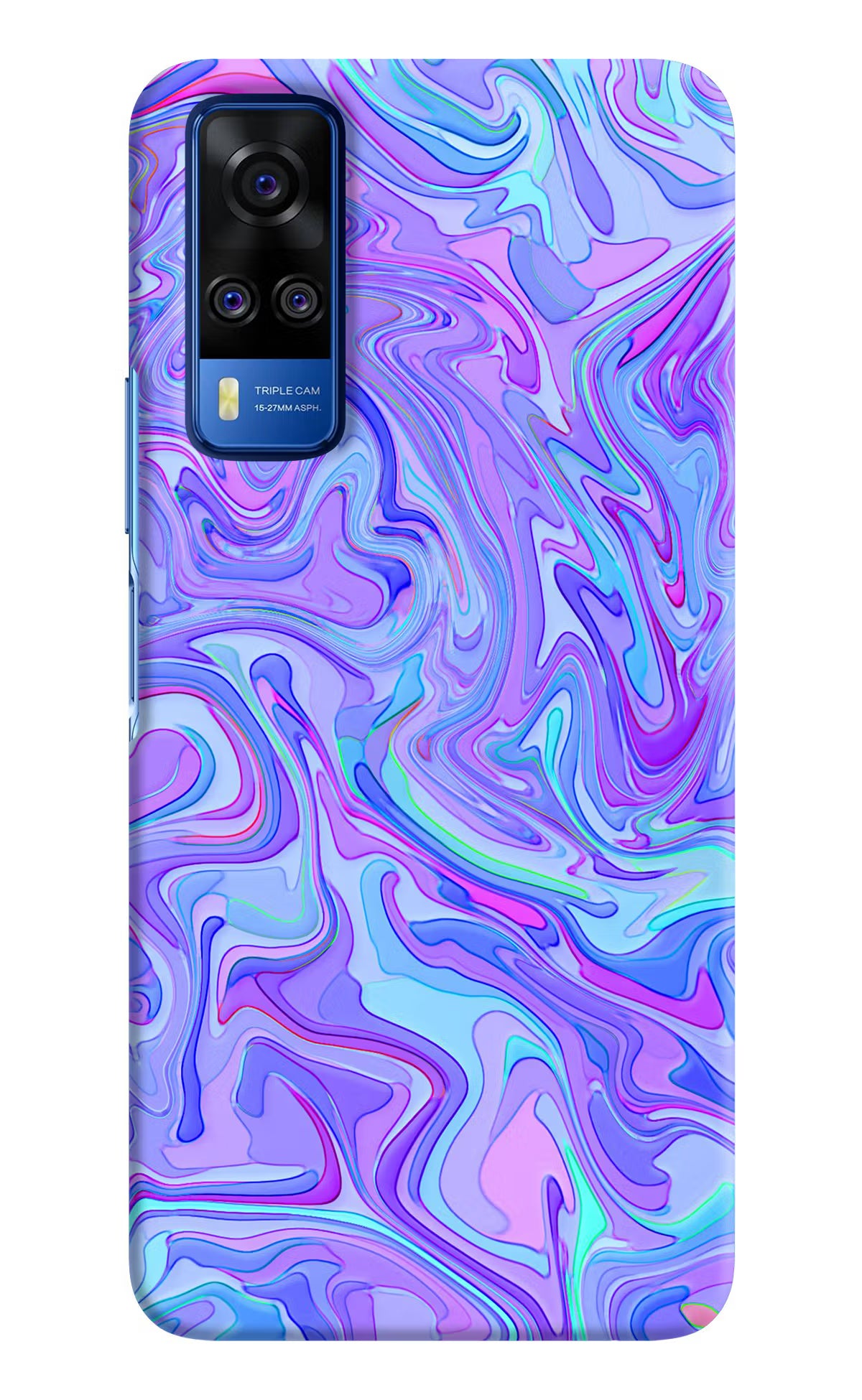 Glitter Vivo Y51A/Y51 2020 Hard Case Back Cover by Casekaro