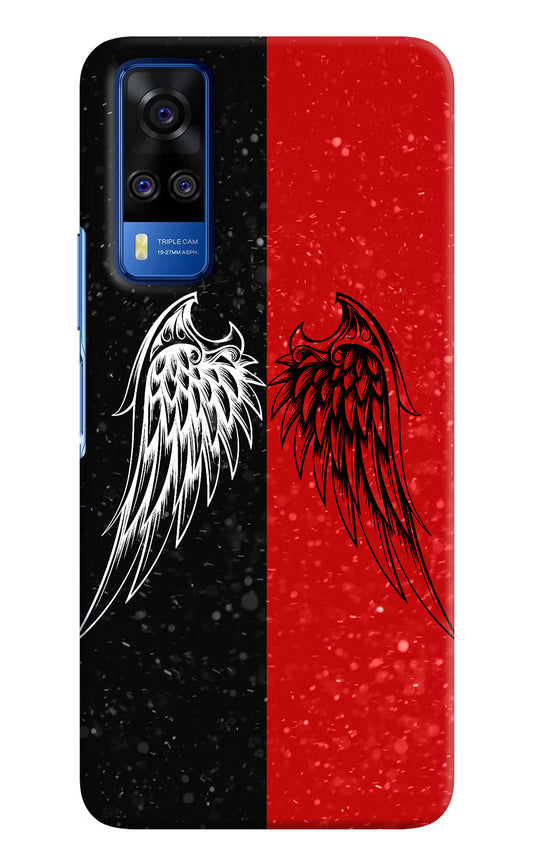 Wings Vivo Y51A/Y51 2020 Hard Case Back Cover by Casekaro