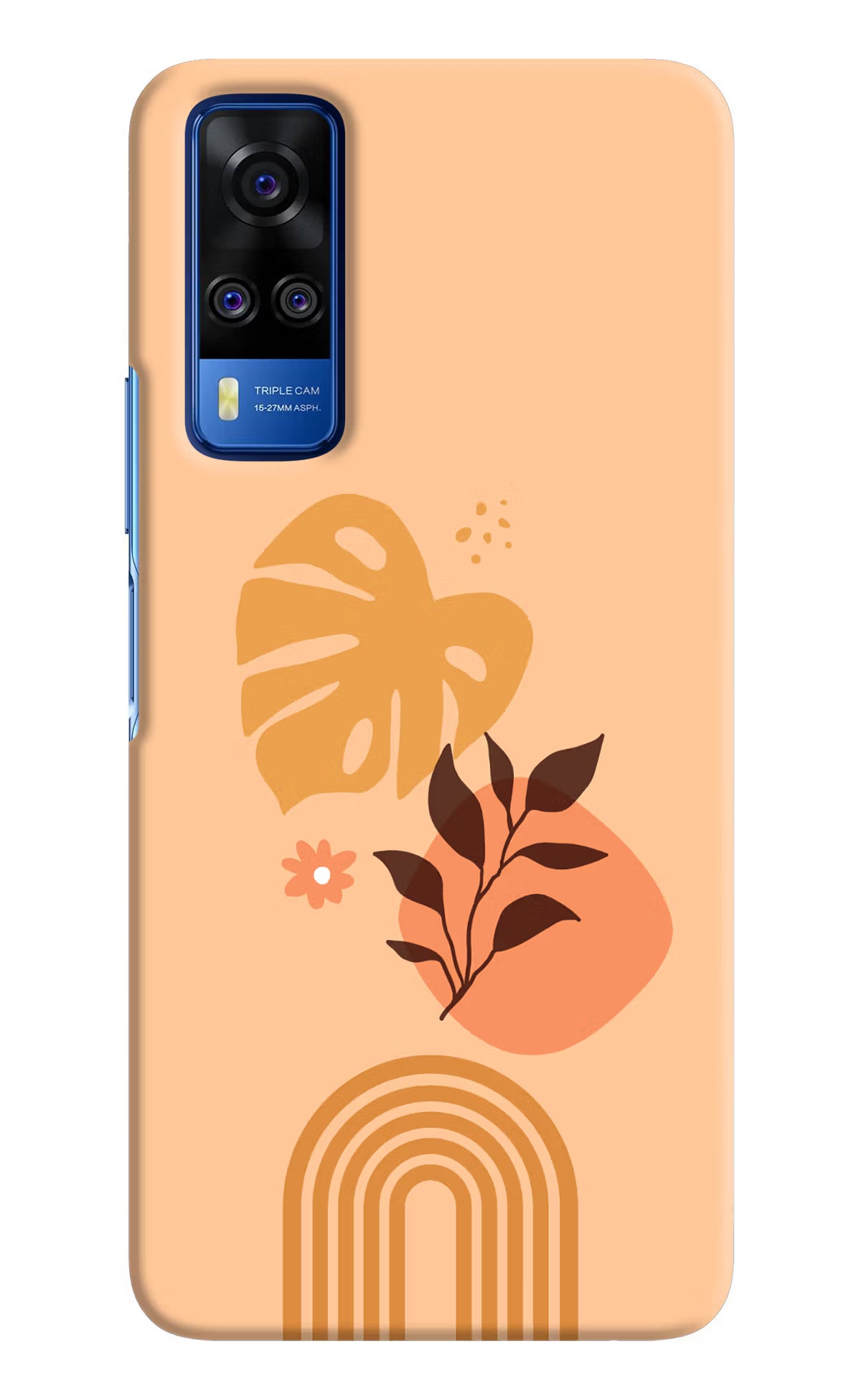 Bohemian Art Vivo Y51A/Y51 2020 Hard Case Back Cover by Casekaro
