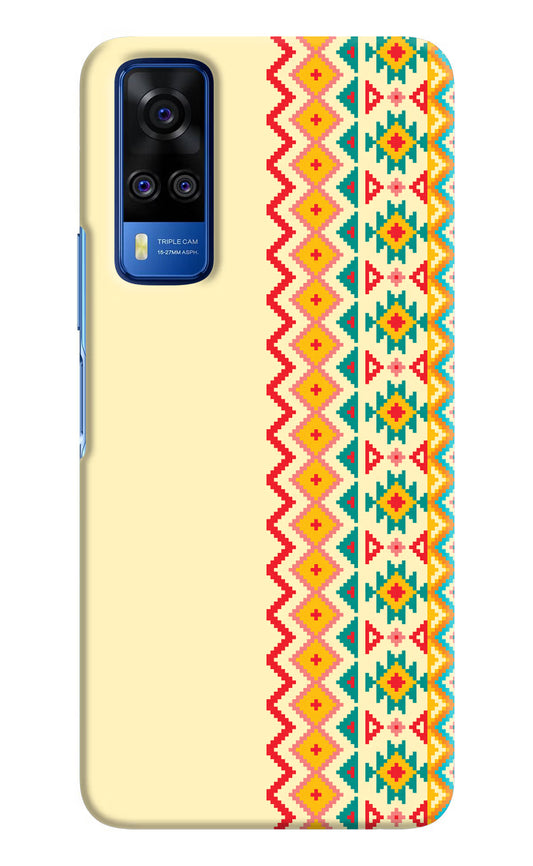 Ethnic Seamless Vivo Y51A/Y51 2020 Hard Case Back Cover by Casekaro