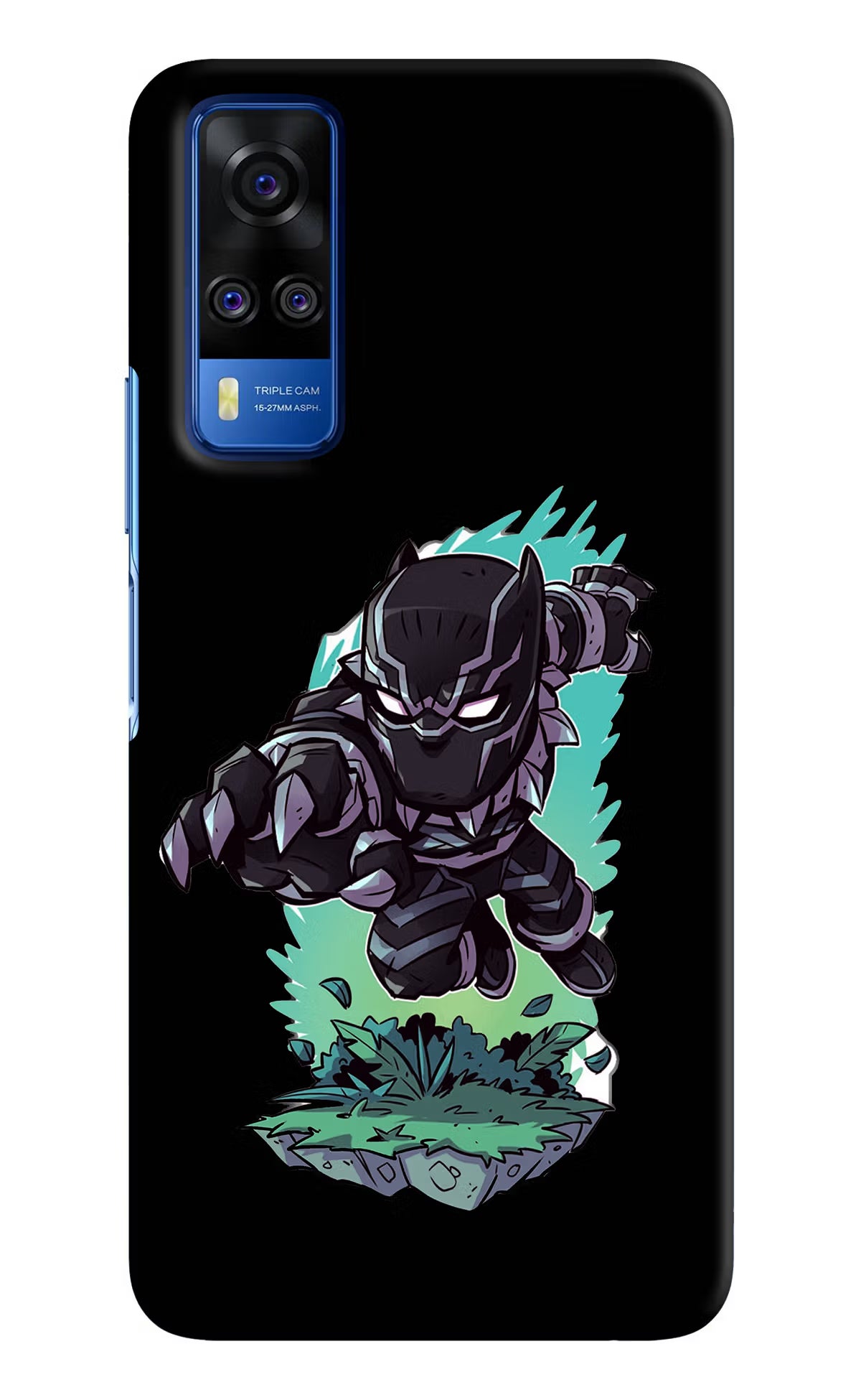 Black Panther Vivo Y51A/Y51 2020 Hard Case Back Cover by Casekaro