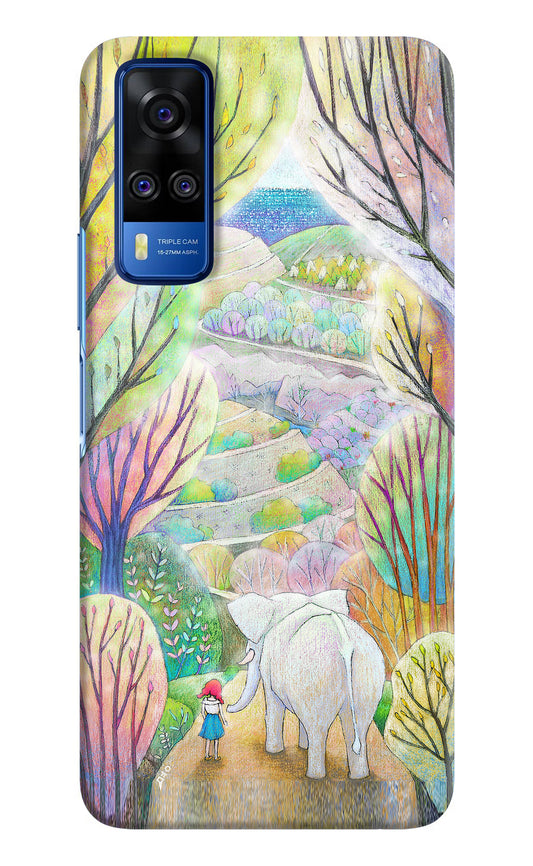 Nature Painting Vivo Y51A/Y51 2020 Hard Case Back Cover by Casekaro