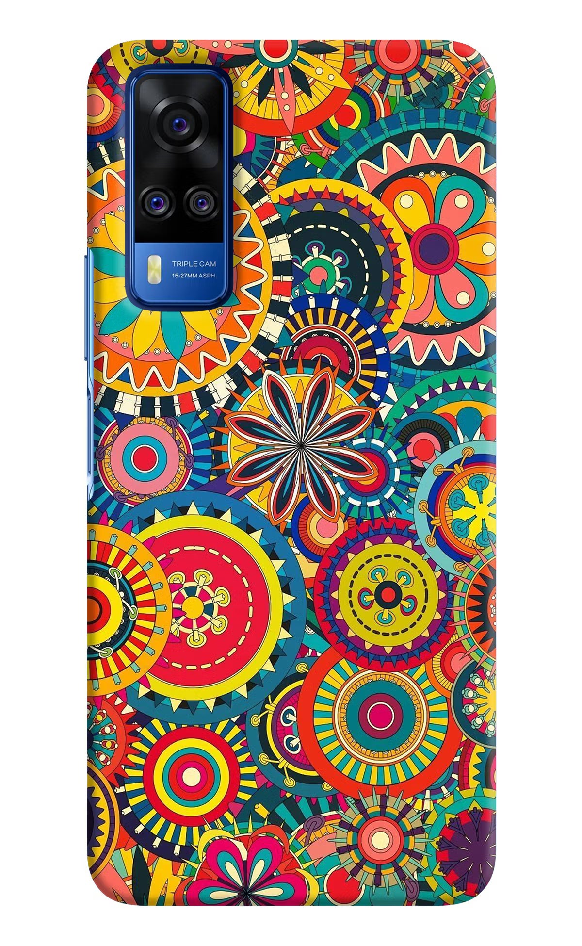 Gol Gol Art Vivo Y51A/Y51 2020 Hard Case Back Cover by Casekaro