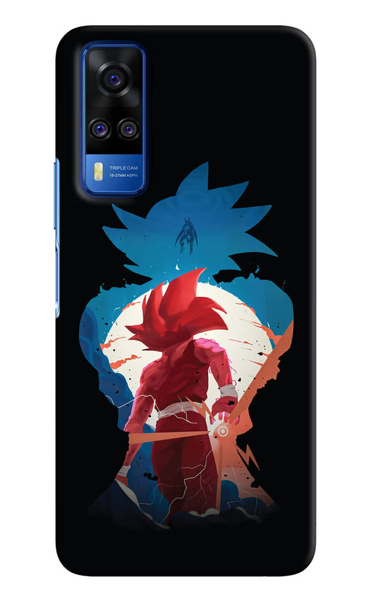 Goku Vivo Y51A/Y51 2020 Hard Case Back Cover by Casekaro