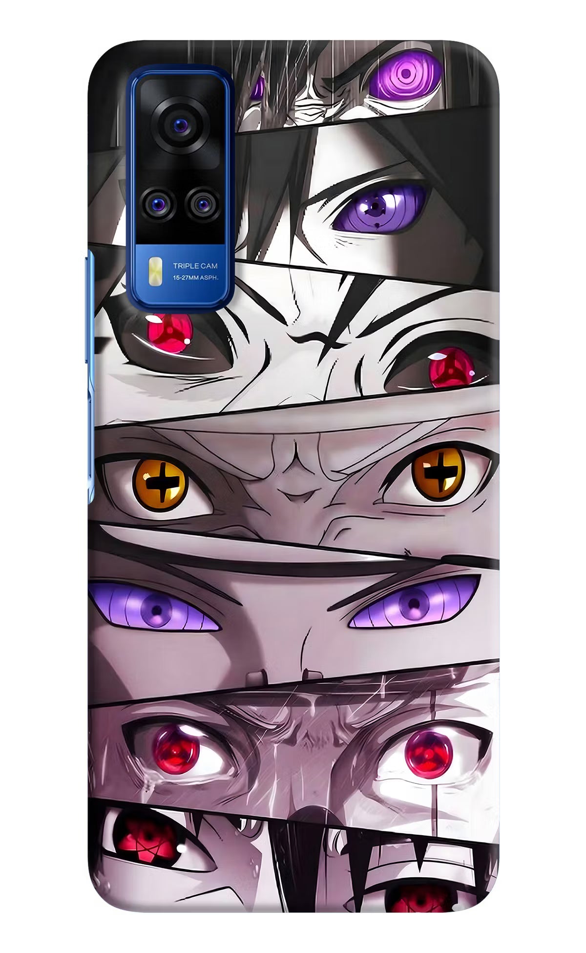 Naruto Anime Vivo Y51A/Y51 2020 Hard Case Back Cover by Casekaro