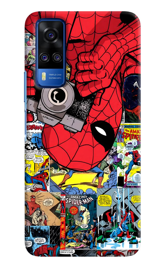 Spider Man Vivo Y51A/Y51 2020 Hard Case Back Cover by Casekaro