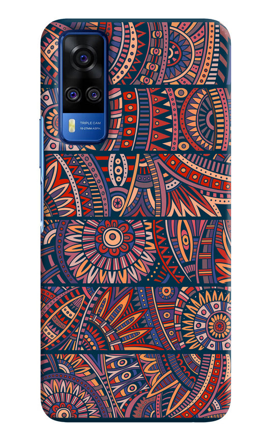 African Culture Design Vivo Y51A/Y51 2020 Hard Case Back Cover by Casekaro