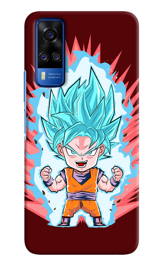 Goku Little Vivo Y51A/Y51 2020 Hard Case Back Cover by Casekaro