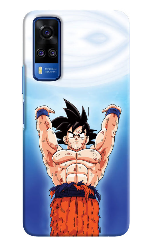 Goku Power Vivo Y51A/Y51 2020 Hard Case Back Cover by Casekaro