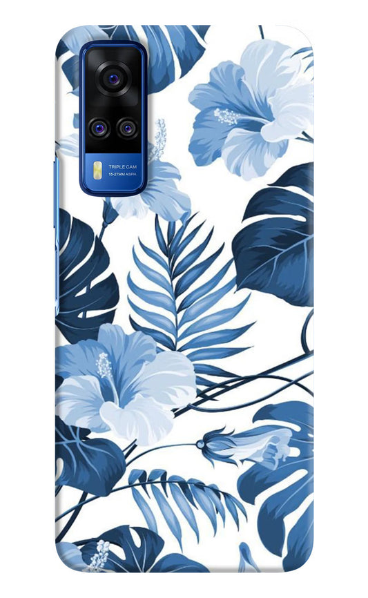 Fabric Art Vivo Y51A/Y51 2020 Hard Case Back Cover by Casekaro