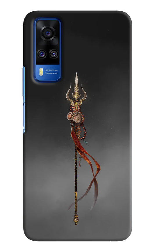 Shiv Trishul Vivo Y51A/Y51 2020 Hard Case Back Cover by Casekaro