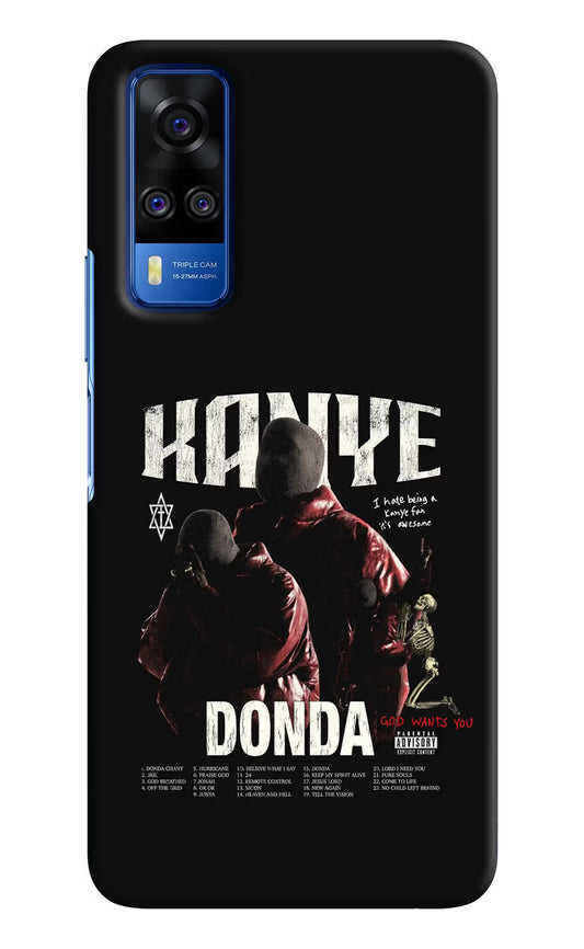 Donda Kanye West Vivo Y51A/Y51 2020 Hard Case Back Cover by Casekaro