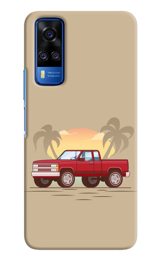 Desert Classic Drive Vivo Y51A/Y51 2020 Hard Case Back Cover by Casekaro