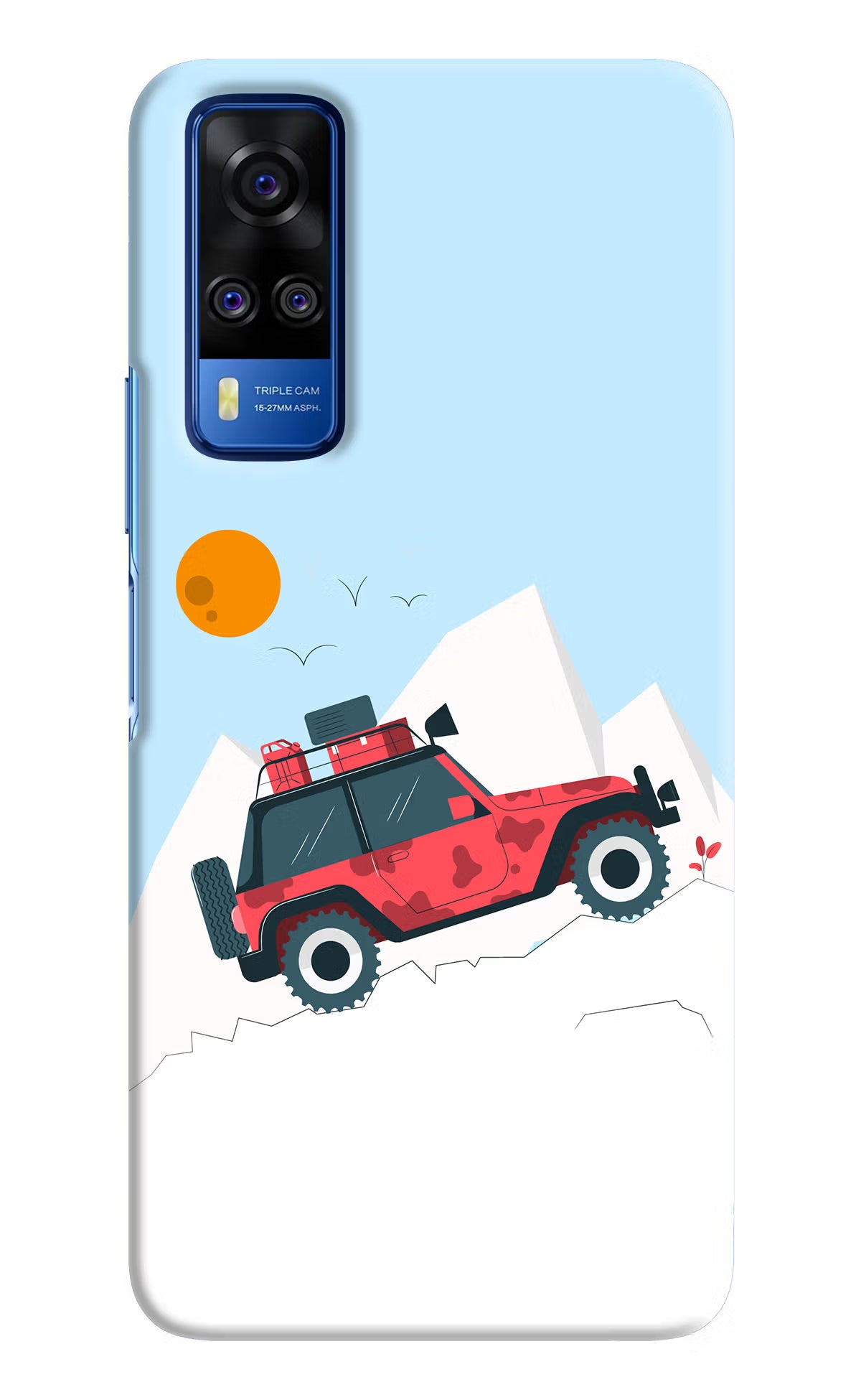Mountain Trail Beast Vivo Y51A/Y51 2020 Hard Case Back Cover by Casekaro