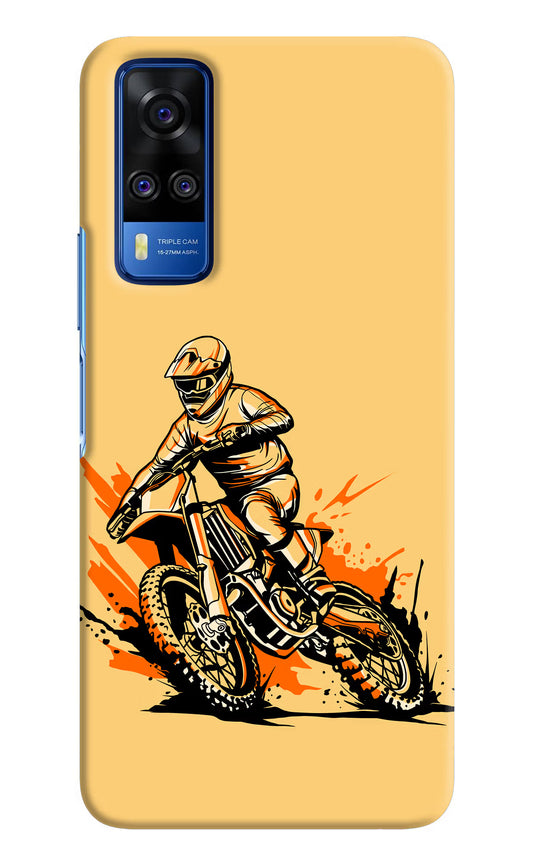 Off-Road Fury Vivo Y51A/Y51 2020 Hard Case Back Cover by Casekaro