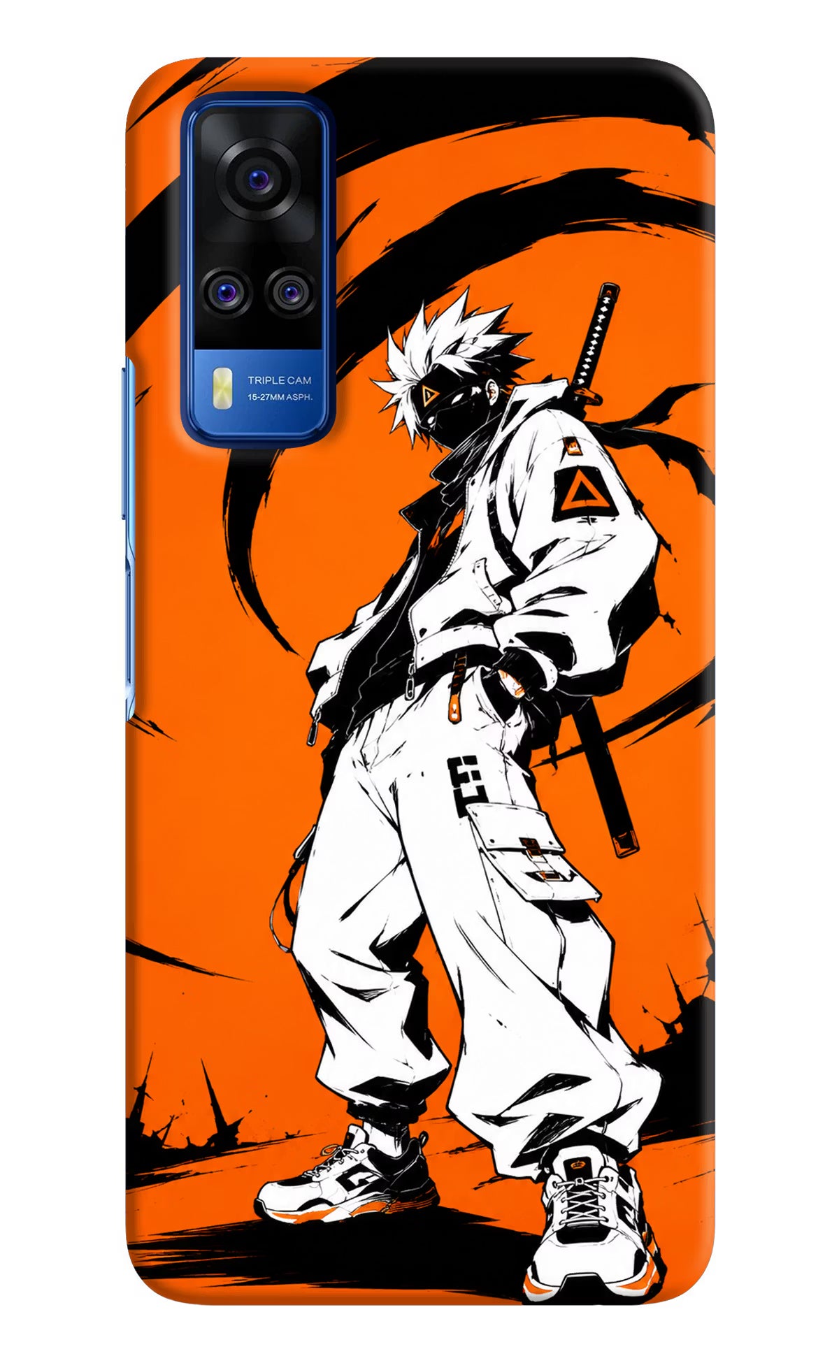 Street Samurai  Vivo Y51A/Y51 2020 Hard Case Back Cover by Casekaro