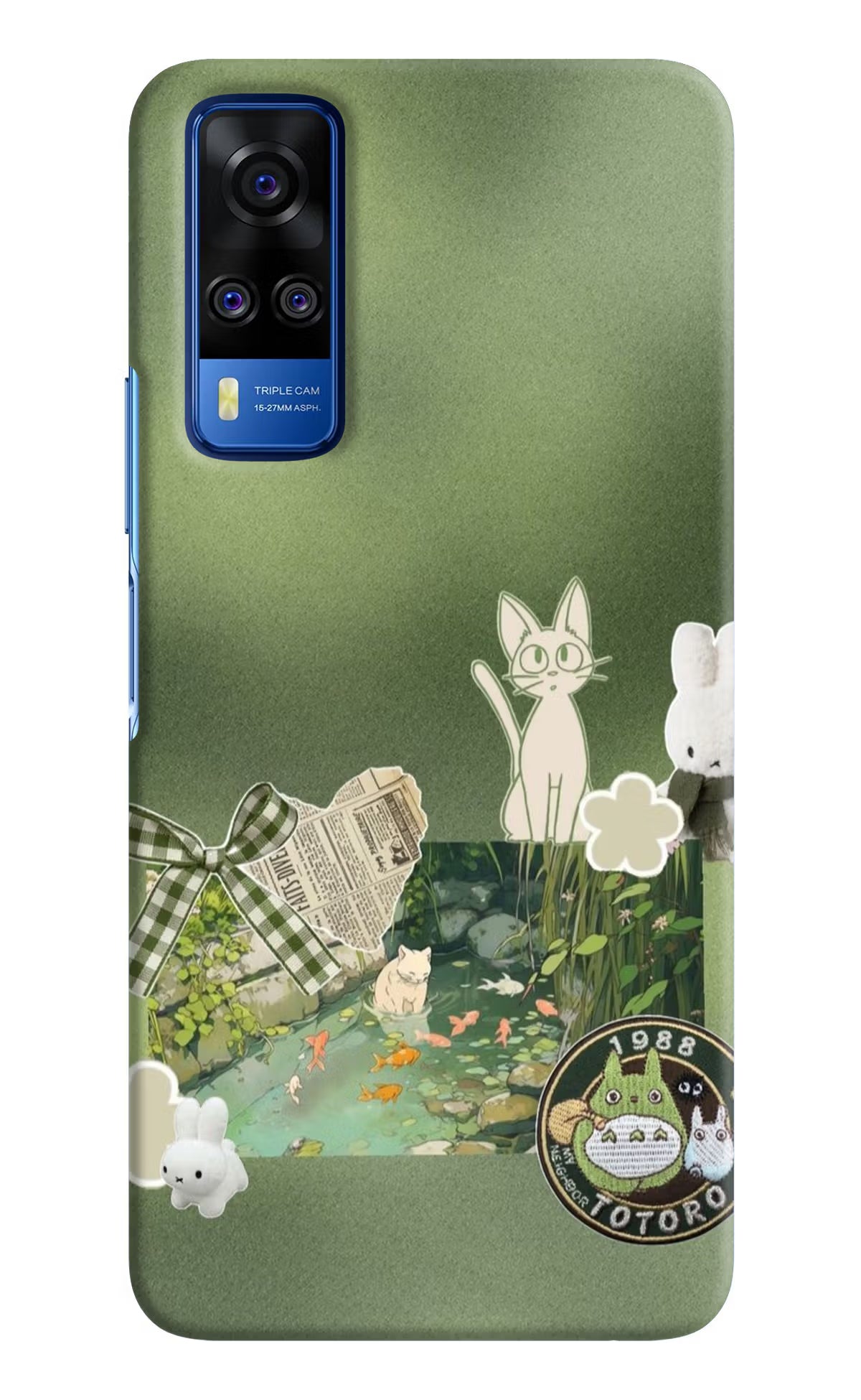Aesthetic anime Vivo Y51A/Y51 2020 Back Cover