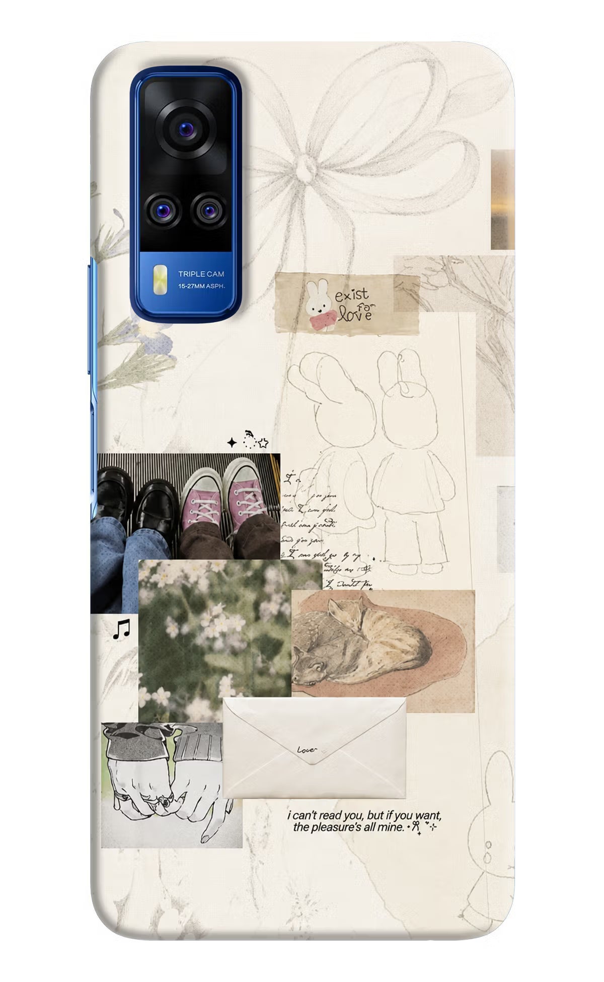 Soft Aesthetic Vivo Y51A/Y51 2020 Back Cover