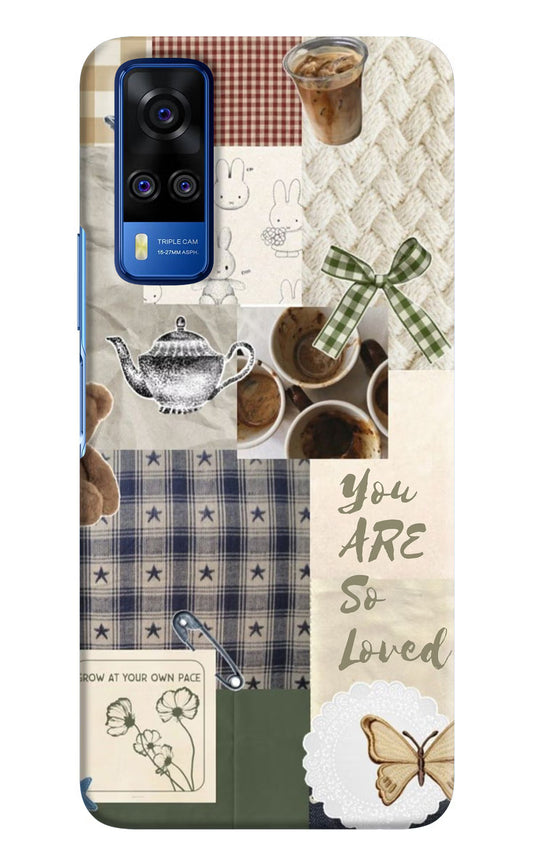 Cookie Vivo Y51A/Y51 2020 Hard Case Back Cover by Casekaro
