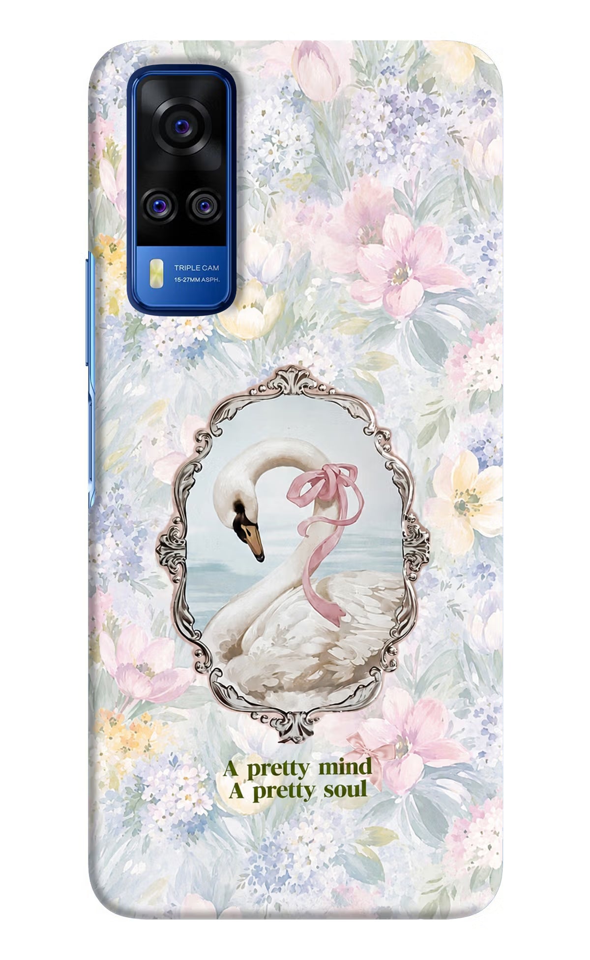 Pretty Mind Pretty Soul Vivo Y51A/Y51 2020 Back Cover