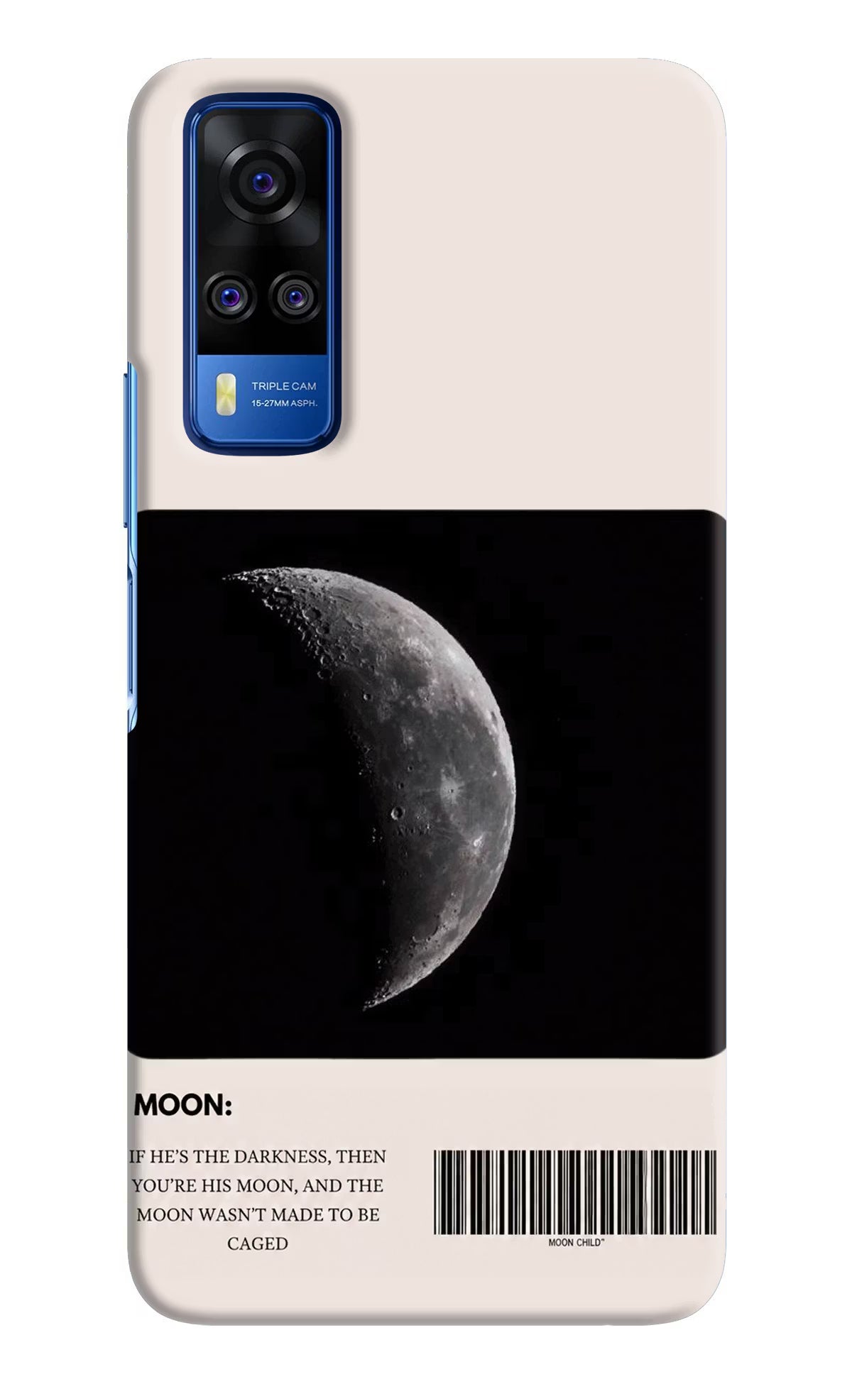 Moon Phase Vivo Y51A/Y51 2020 Back Cover