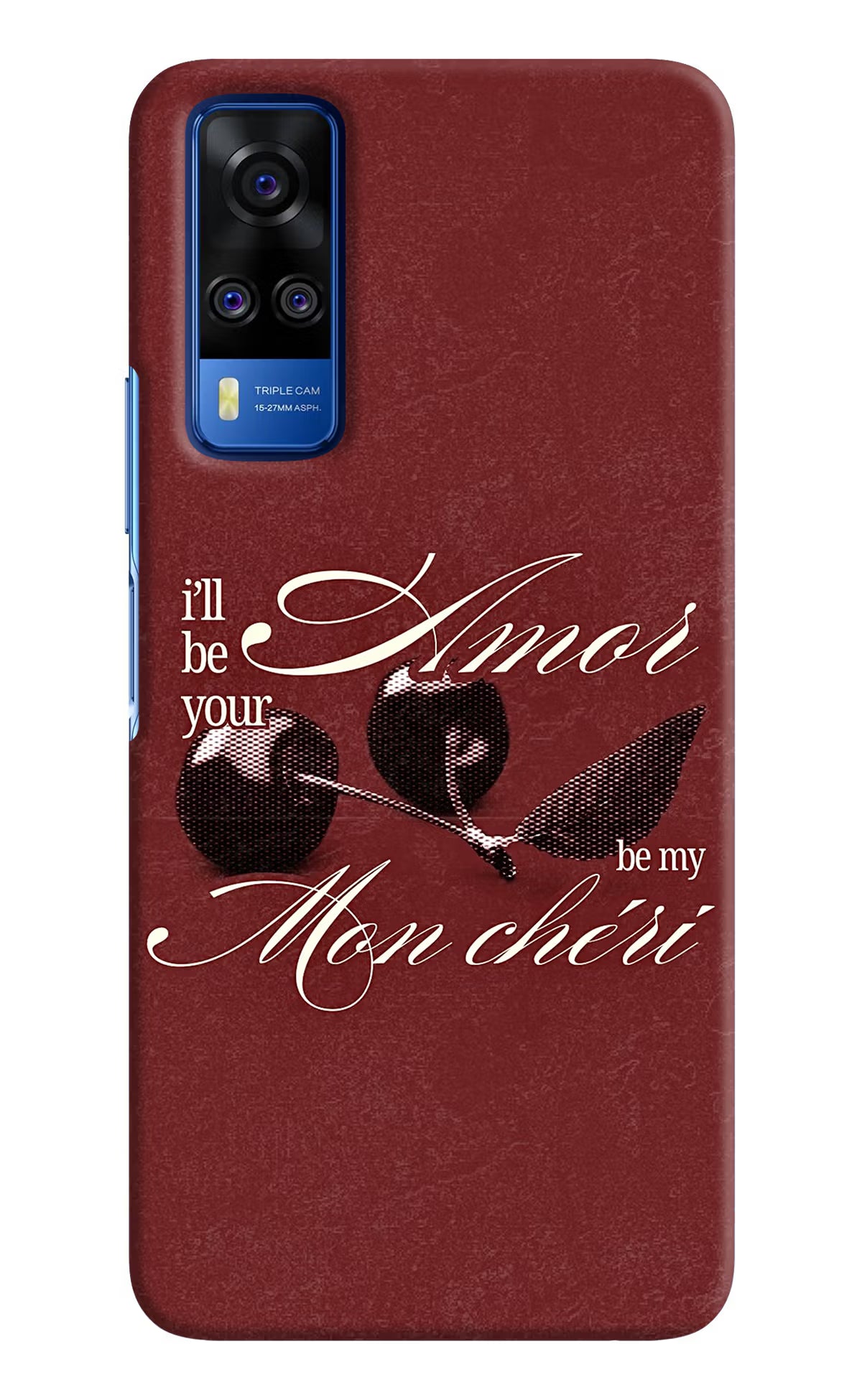 Velvet Cherry Vivo Y51A/Y51 2020 Back Cover