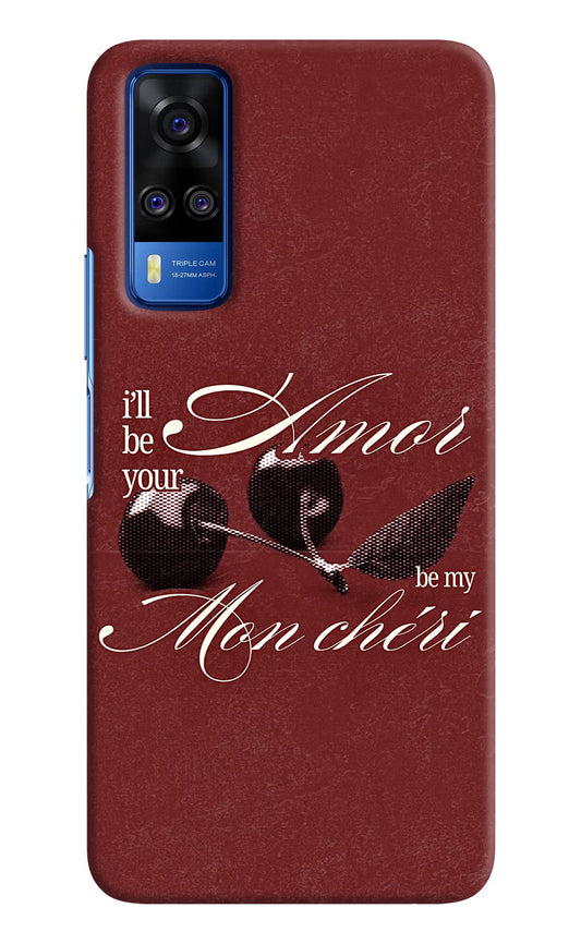 Velvet Cherry Vivo Y51A/Y51 2020 Back Cover