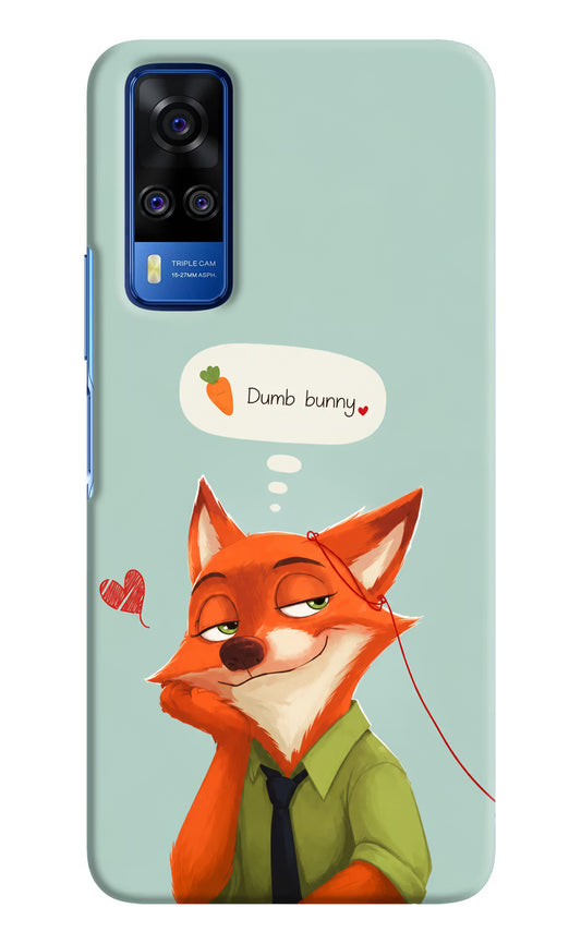 Nick Charm Vivo Y51A/Y51 2020 Hard Case Back Cover by Casekaro