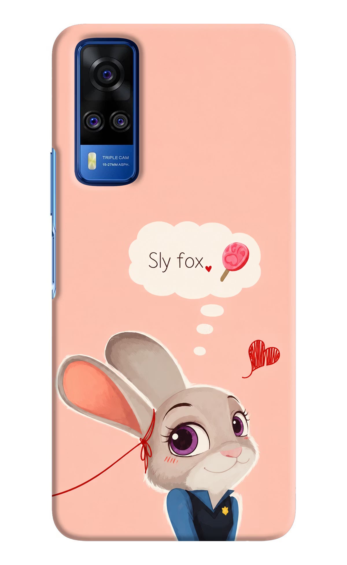 Judy Charm Vivo Y51A/Y51 2020 Back Cover