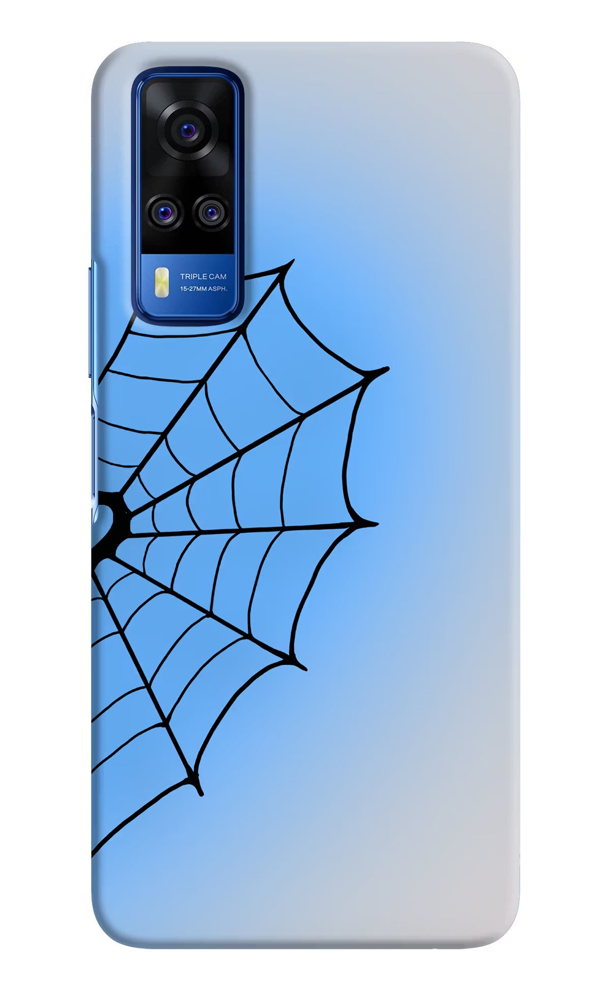Blue Web Vivo Y51A/Y51 2020 Back Cover