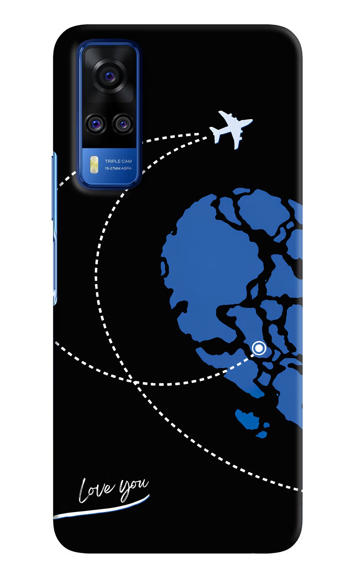 Love Orbit Vivo Y51A/Y51 2020 Back Cover