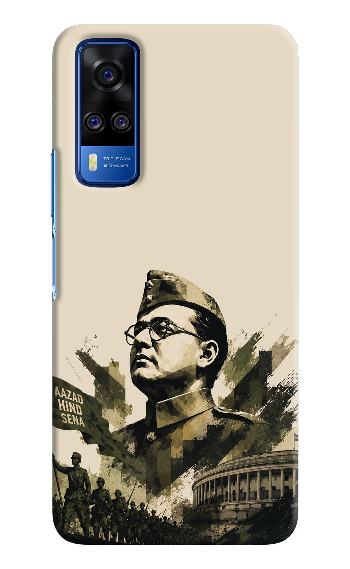 Netaji Rising Vivo Y51A/Y51 2020 Back Cover