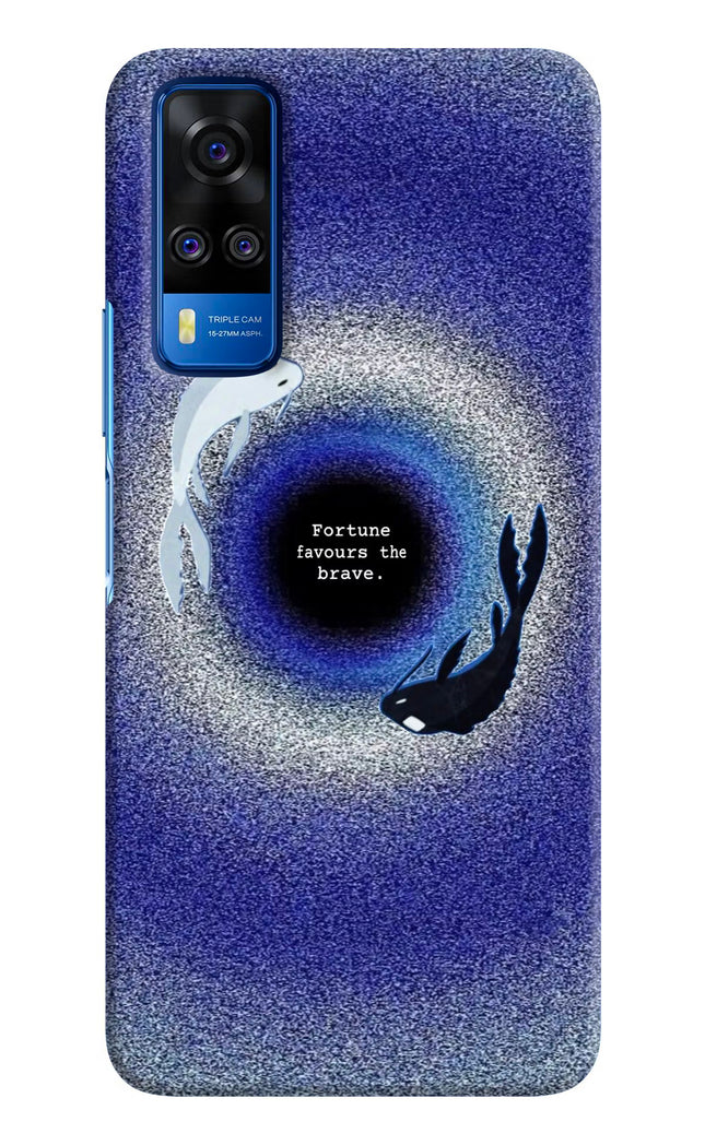 Dark Koi Vivo Y51A/Y51 2020 Hard Case Back Cover by Casekaro