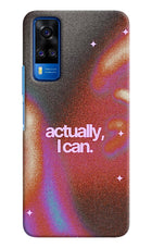 Pink Aura Vivo Y51A/Y51 2020 Back Cover