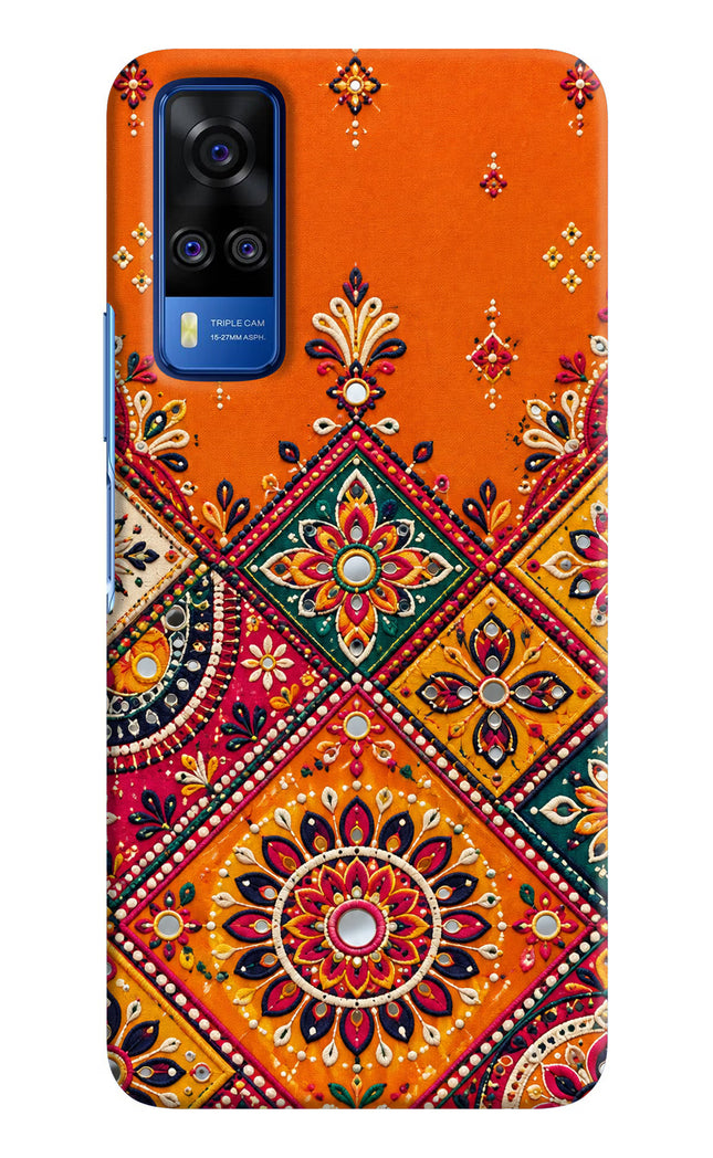 Kutch Glow Vivo Y51A/Y51 2020 Hard Case Back Cover by Casekaro