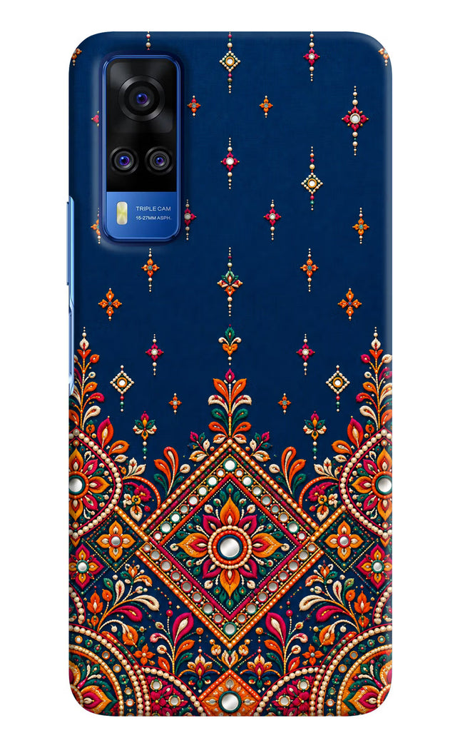 Neel Noor Vivo Y51A/Y51 2020 Hard Case Back Cover by Casekaro