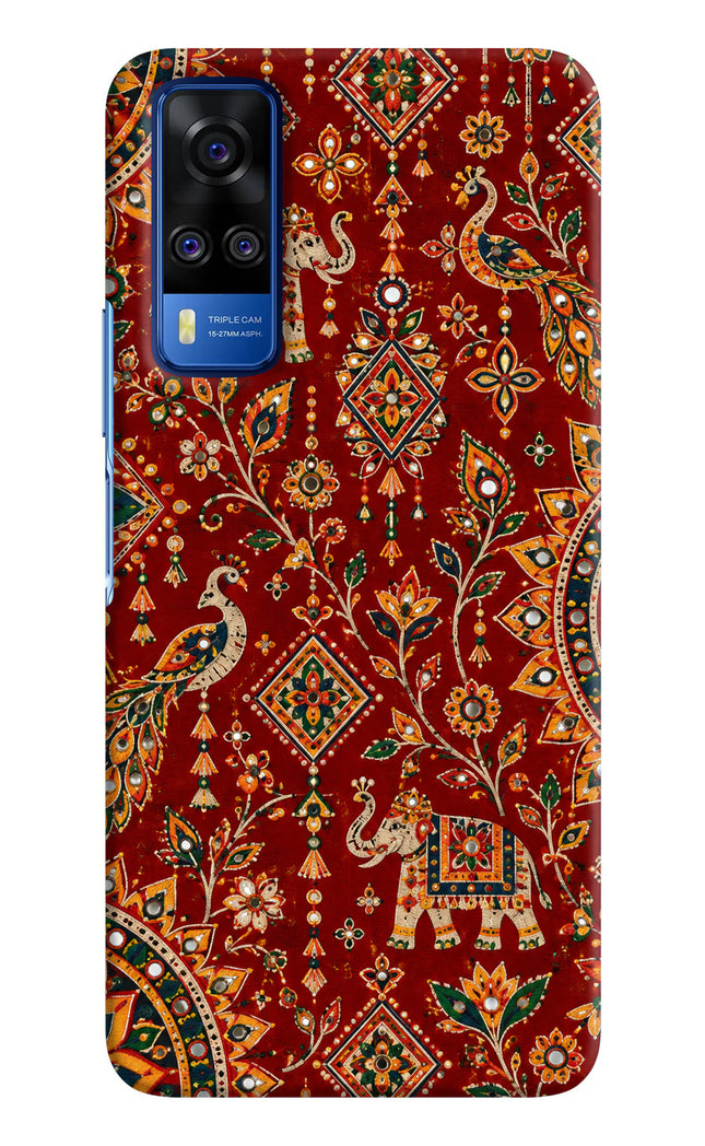 Laal Riwaaz Vivo Y51A/Y51 2020 Hard Case Back Cover by Casekaro