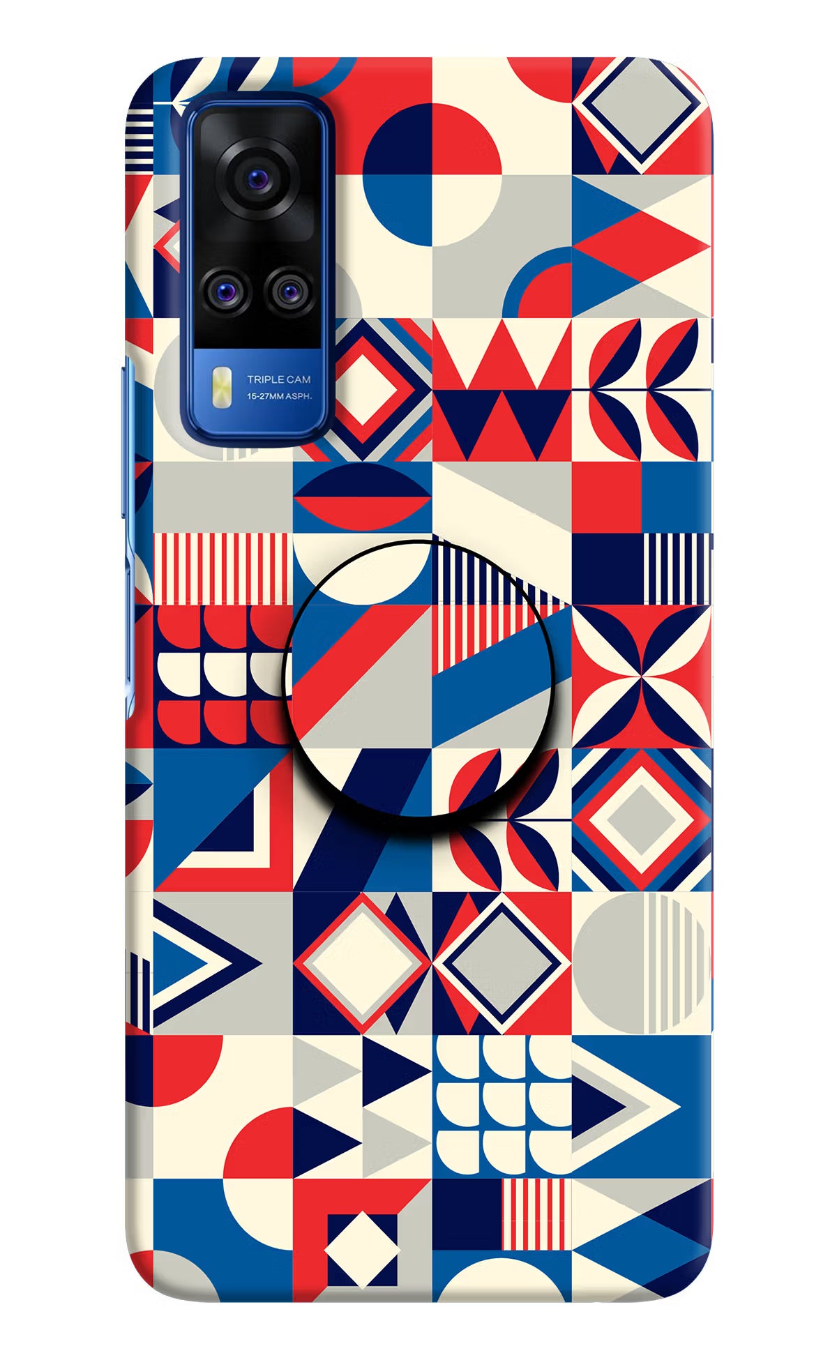Colorful Pattern Vivo Y51A/Y51 2020 Pop Case by Casekaro