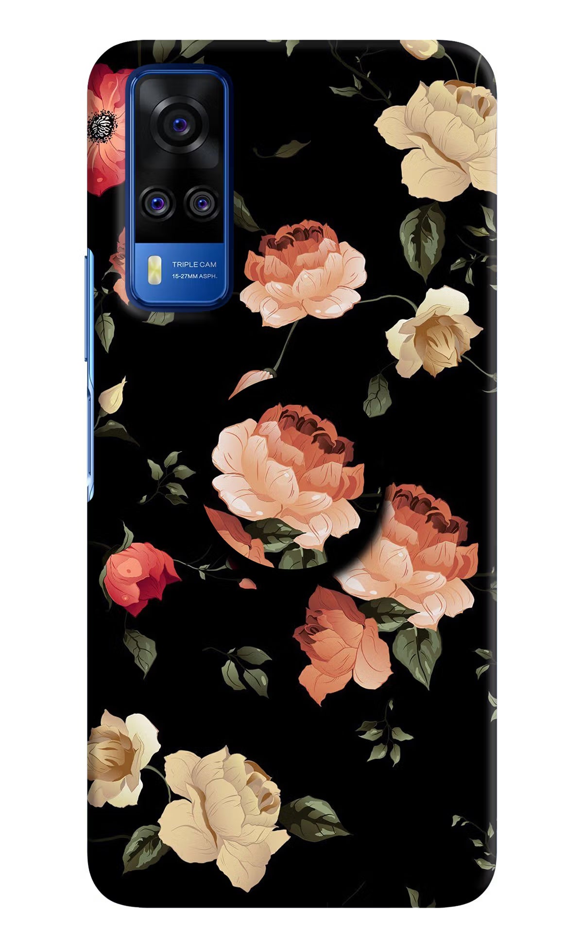 Flowers Vivo Y51A/Y51 2020 Pop Case by Casekaro