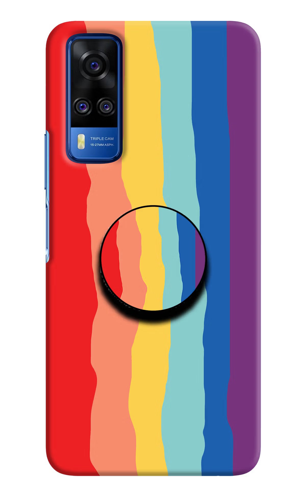 Rainbow Vivo Y51A/Y51 2020 Pop Case by Casekaro