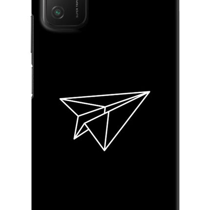 Paper Plane White Poco M3 Hard Case Back Cover by Casekaro