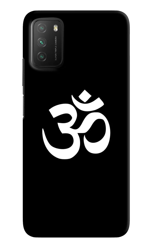 Om Poco M3 Hard Case Back Cover by Casekaro