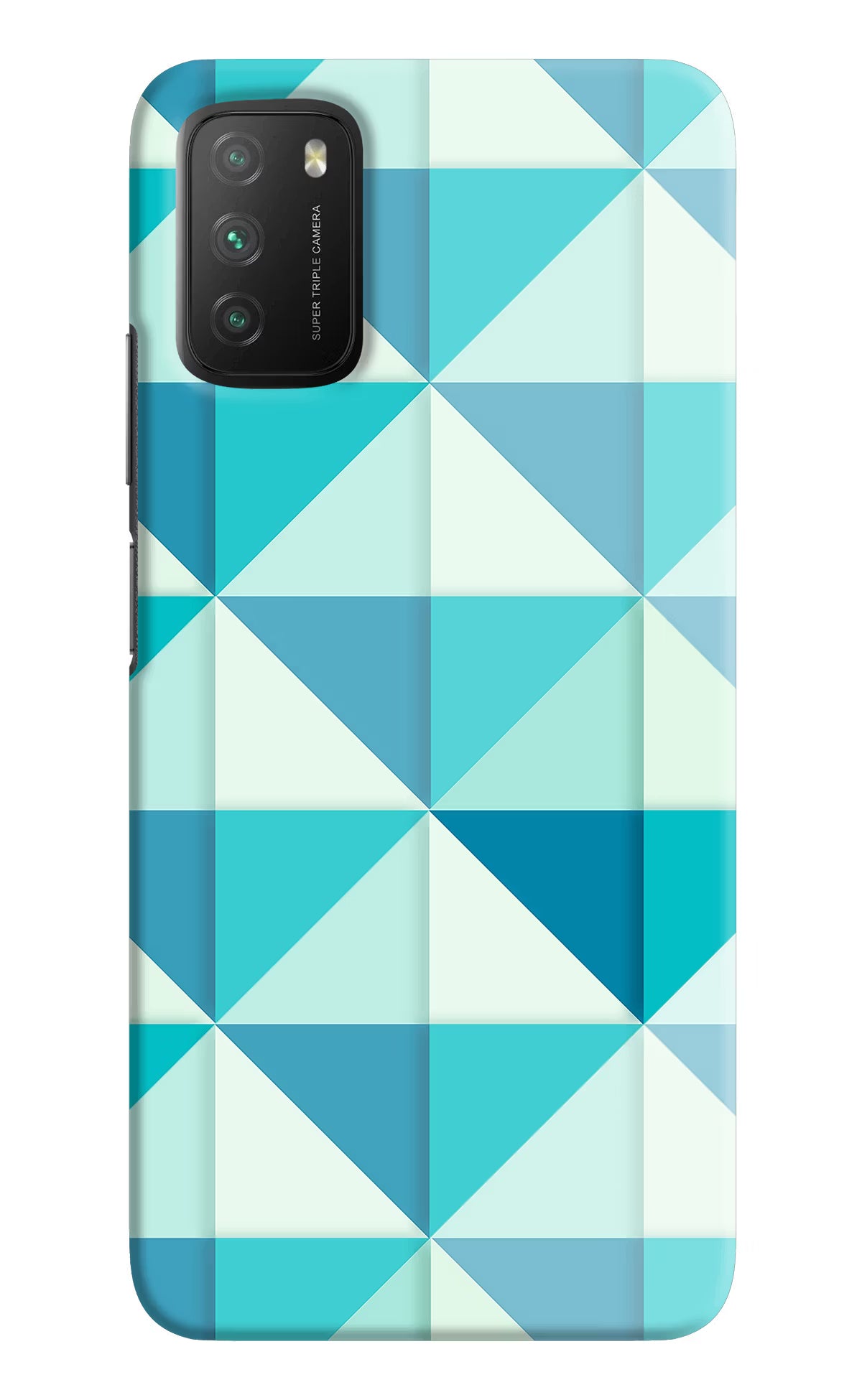 Abstract Poco M3 Hard Case Back Cover by Casekaro