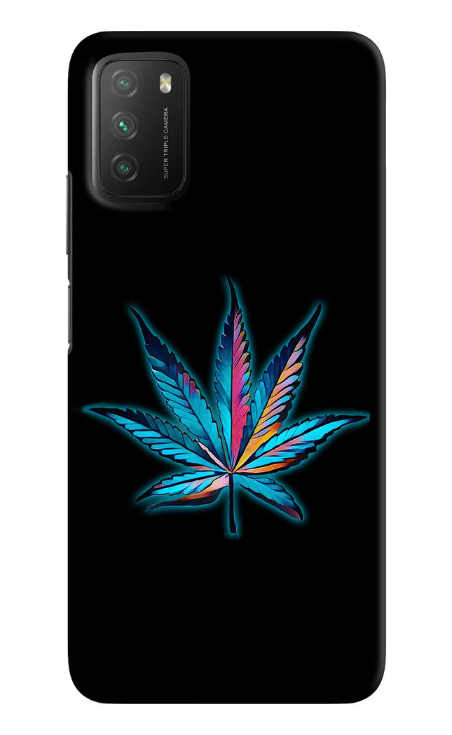Weed Poco M3 Hard Case Back Cover by Casekaro